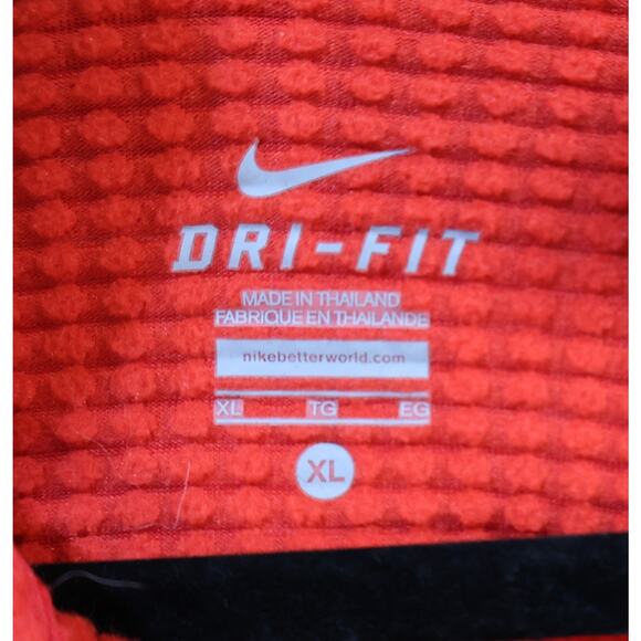 NEW WOMEN’S NIKE DRI FIT QUARTER ZIP JACKET WITH ZIPPER POCKET SIZE: XL - Picture 2 of 4
